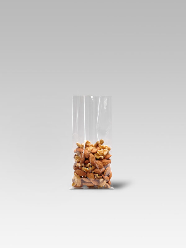 Gusseted Heat-Sealed Envelope Bags with Double-Folded Bottom in Polypropylene