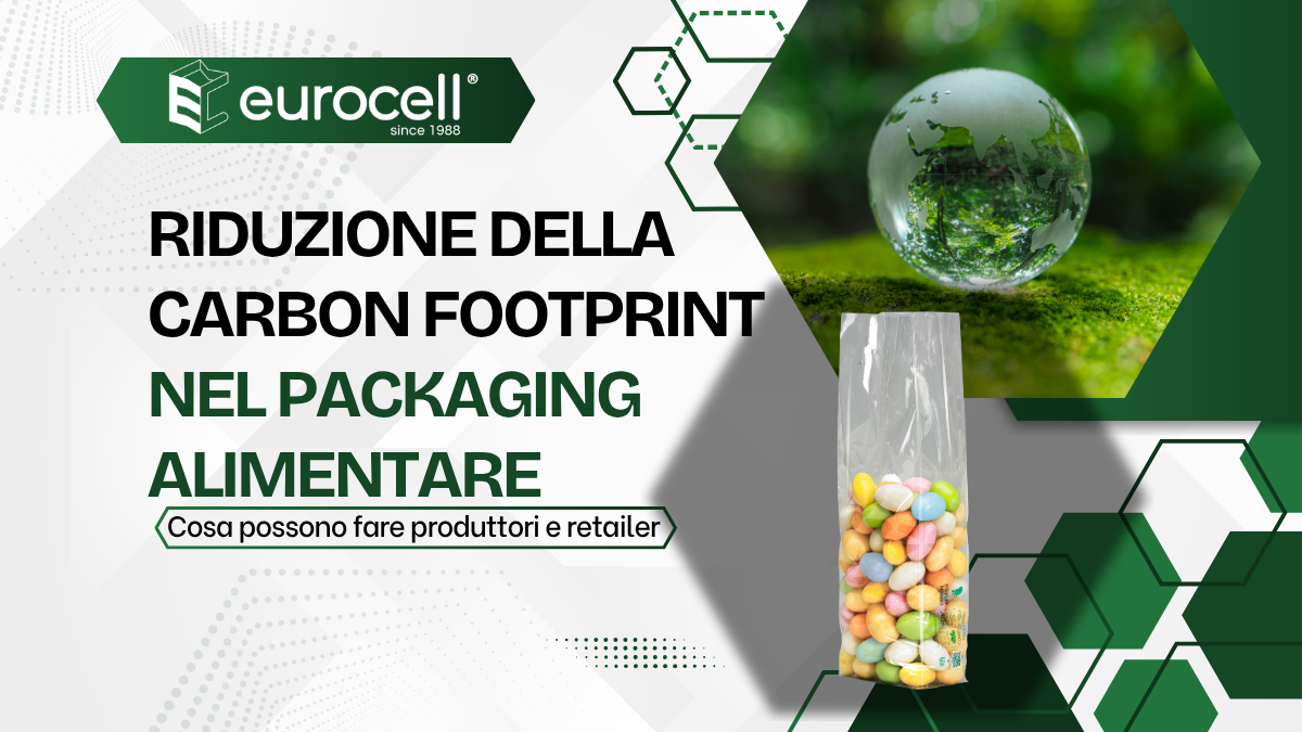 riduzione carbon footprint packaging alimentare